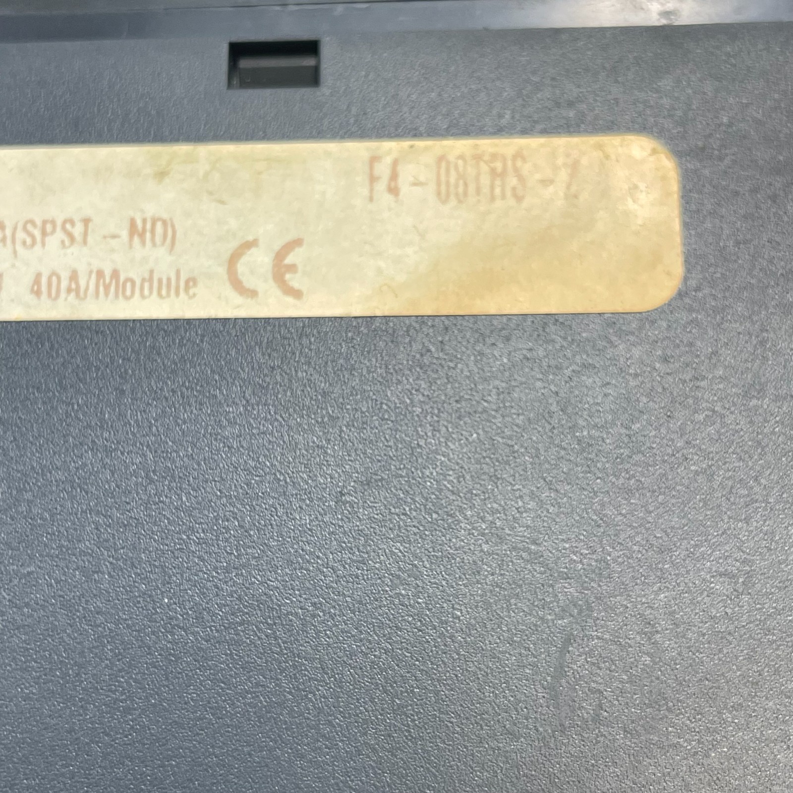 FACTS ENGINEERING F4-08TRS-2 OUTPUT MODULE RELAY
