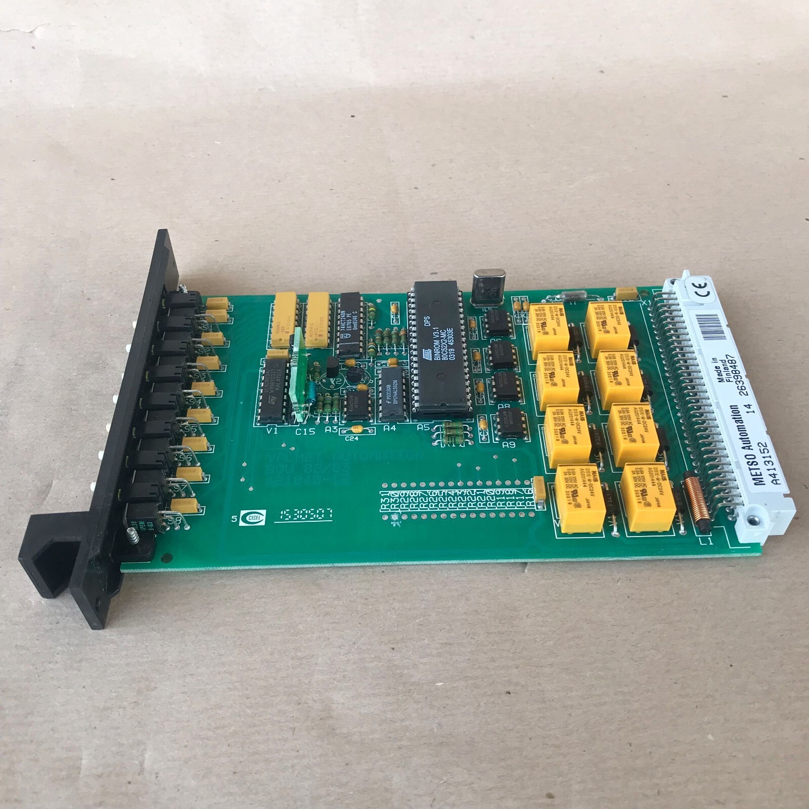 METSO AUTOMATION BOU82 BINARY INPUT MODULE A413152