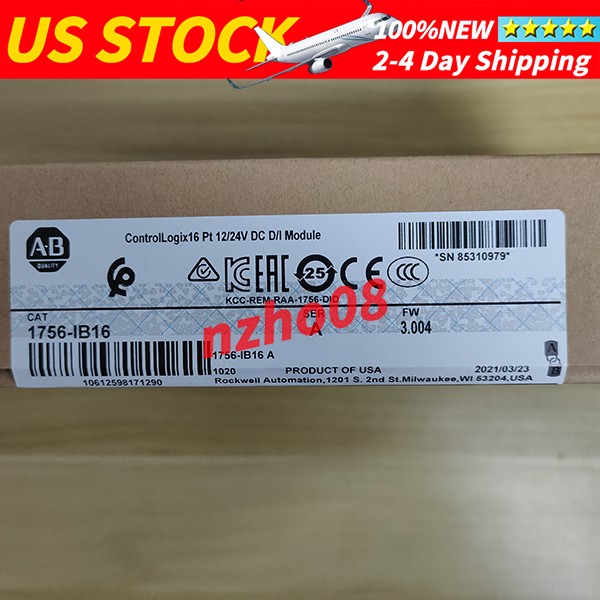1756-IB16 ControlLogix 16 Point D/I Module New Sealed Allen-Bradley Free Ship