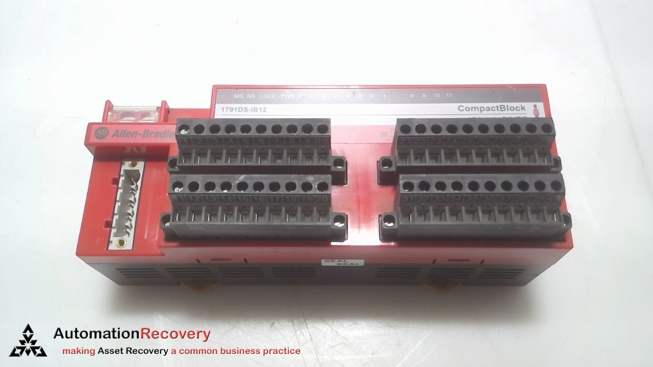 ALLEN BRADLEY 1791DS-IB12 – SERIES A, DIGITAL COMB MODULE, SEE DESC #300198