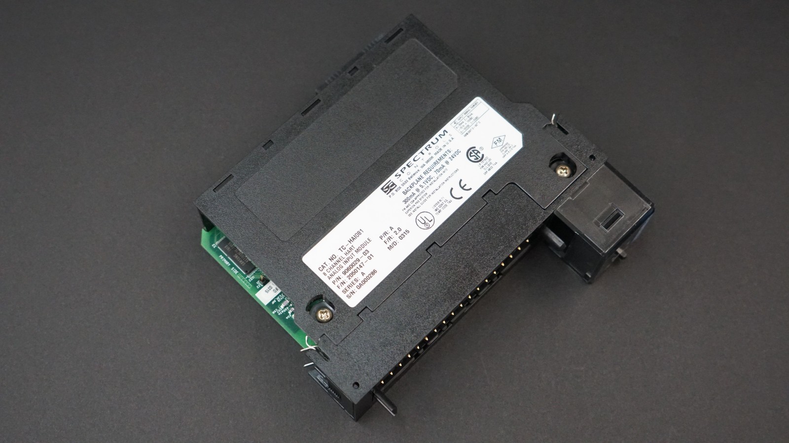 Spectrum Controls TC-HAI081 8-Channel HART Analog Input Module 9060029-03