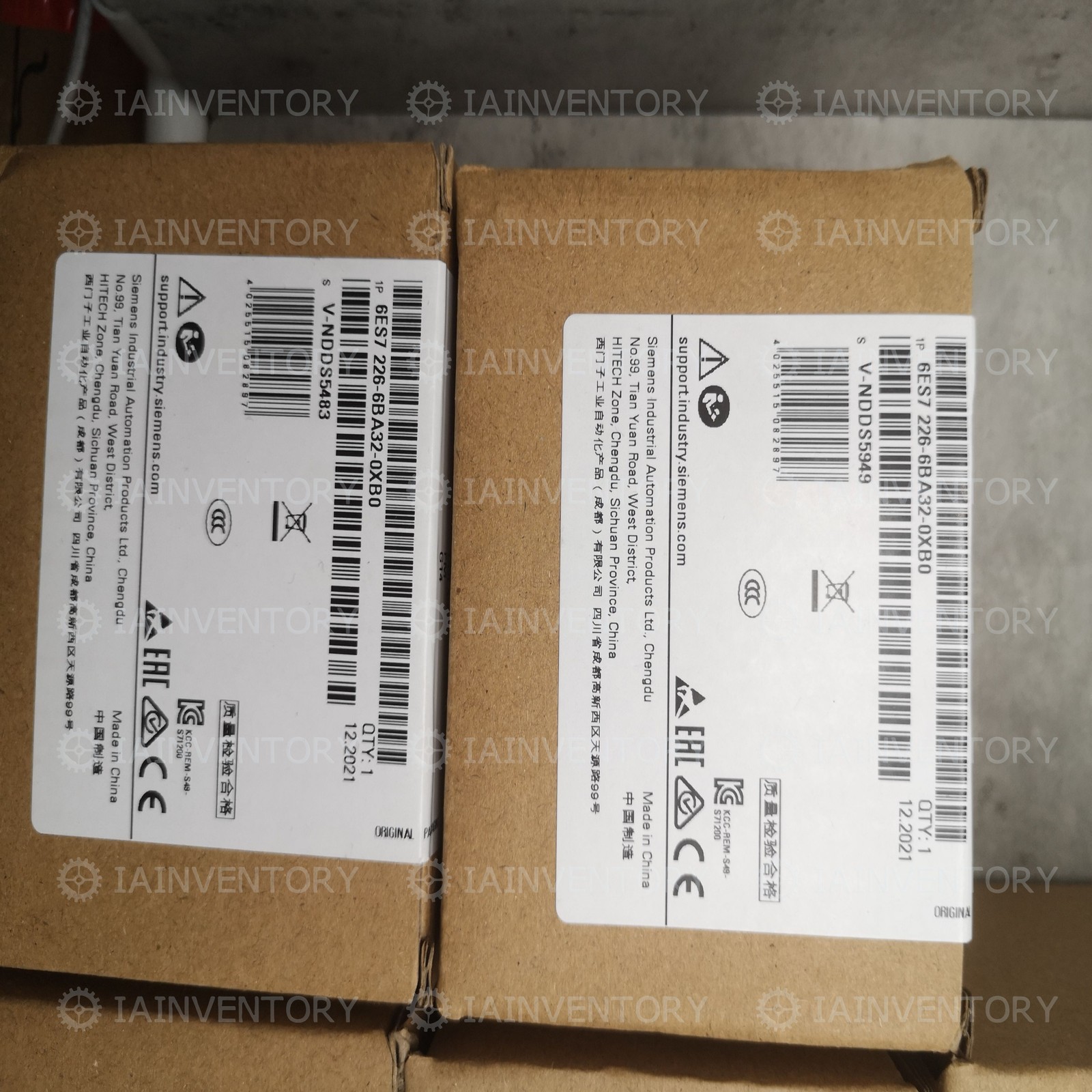 1 piece new Siemens 6es7226-6ba32-0xb0 with 1 year warranty