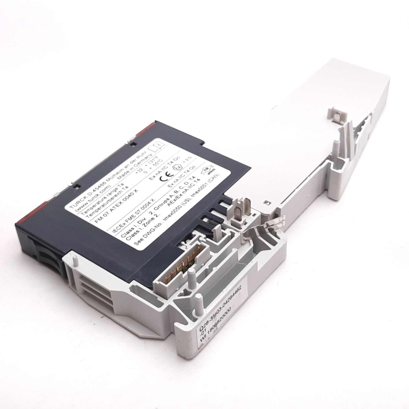 Turck BL20-4DO-24VDC-0.5A-P PLC Digital Output Module, 4-Point, 24VDC, PNP