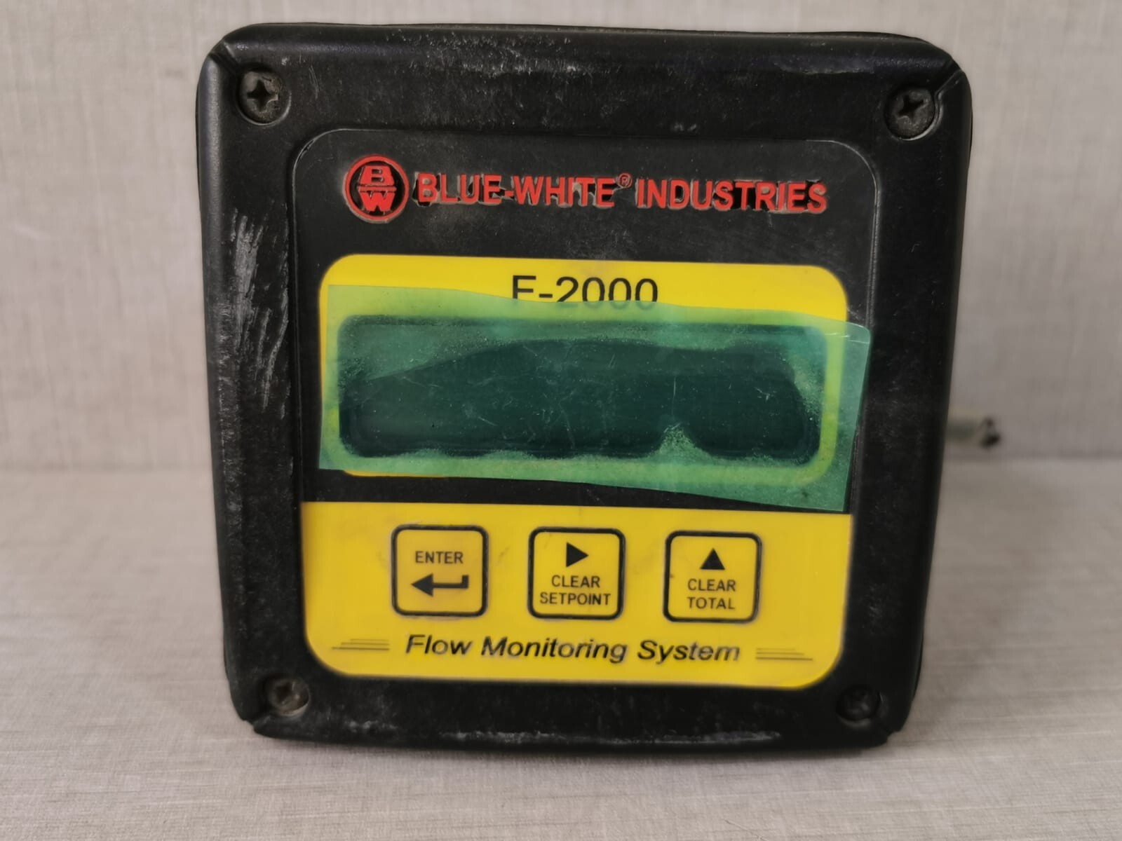 BLUE-WHITE F-2000 FLOW MONITORING SYSTEM W/O ANY ACCS.