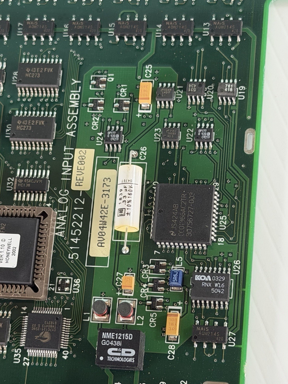 Honeywell 51452212-002 Rev E