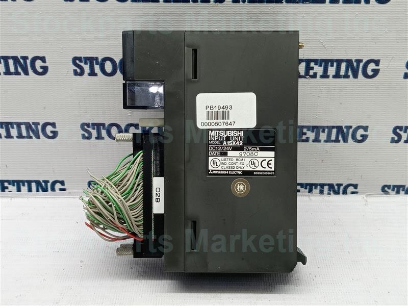 Lot 4 Pcs. MITSUBISHI A1SX42 Input Unit DC12/24V 2/5mA Fast Shipping