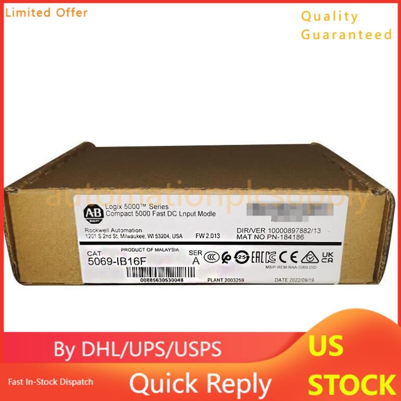 New Allen Bradley 5069-IB16F Compact I/O Input Module AB 5069IB16F US Free Tax