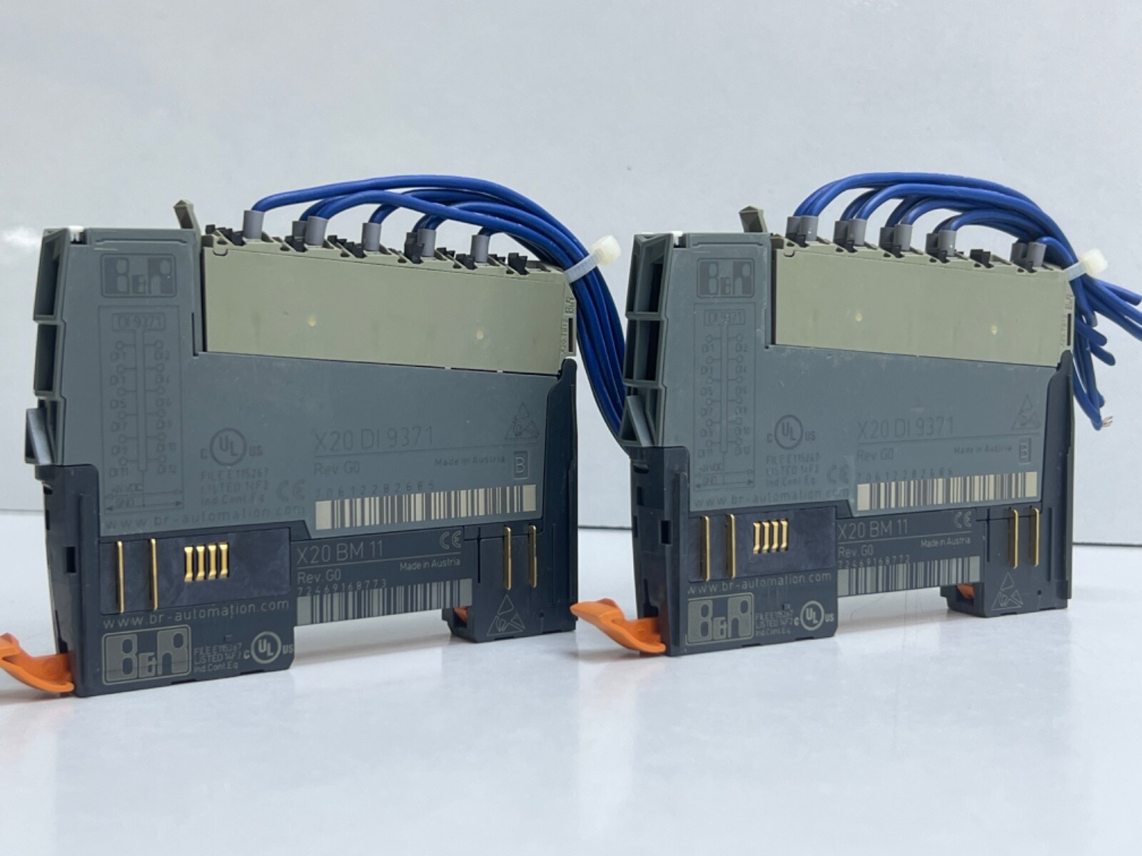 ( LOT 2 PC ) B&R X20DI9371 DIGITAL INPUT MODULE
