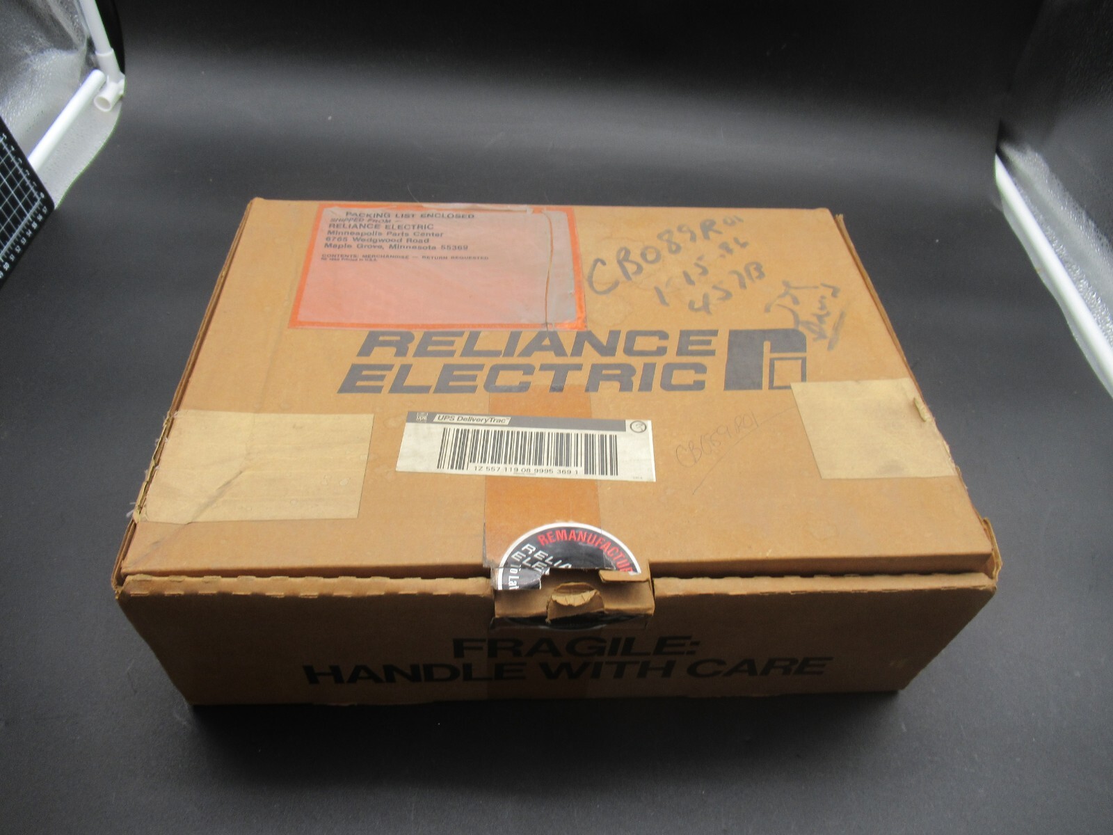 RELIANCE ELECTRIC 57401-C DRIVE DIGITAL I/O MODULE O-57401-C *REBURBISHED*