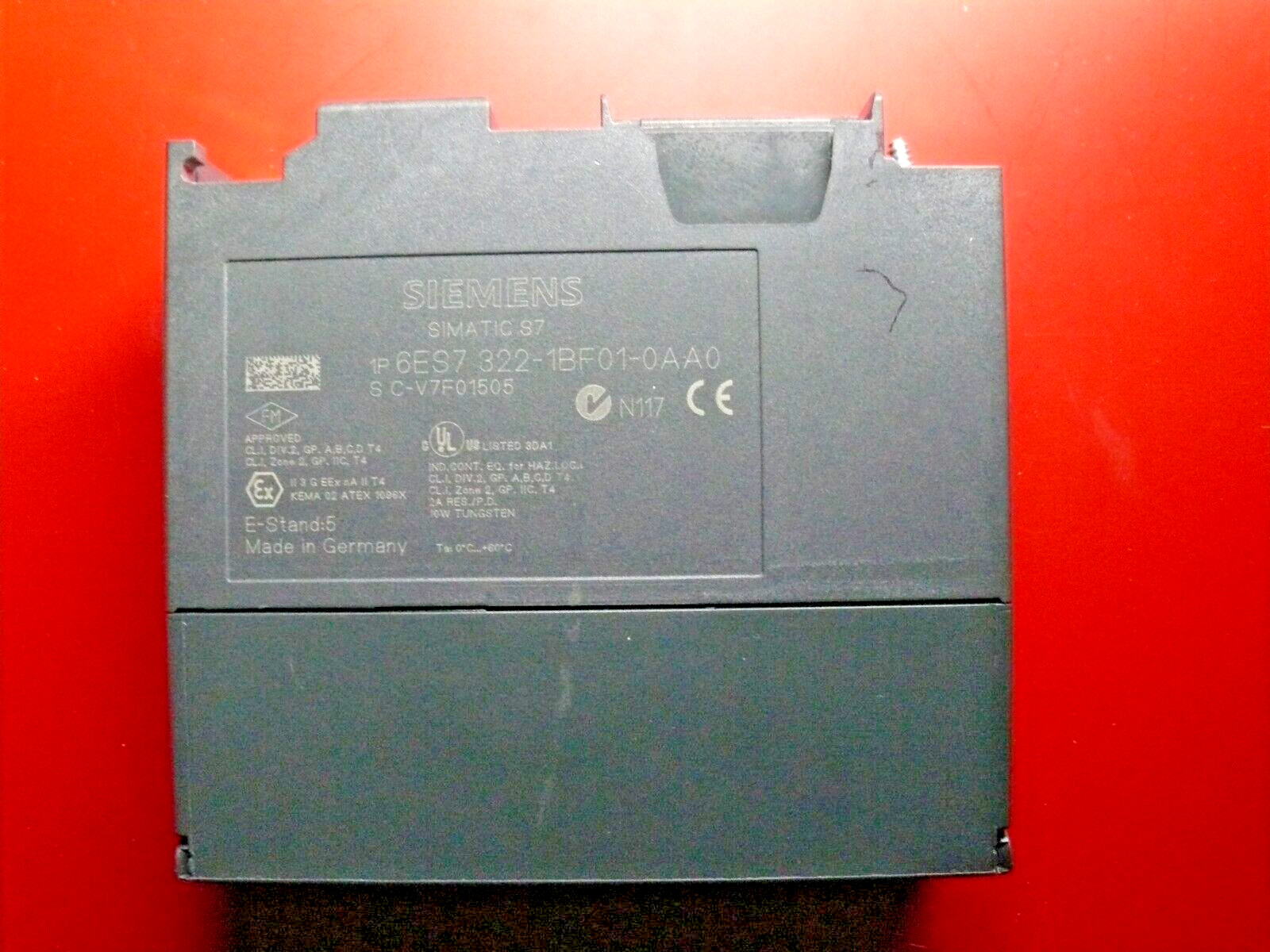 SIEMENS SIMATIC S7 Mod: 6ES7 322-1BF01-0AA0 New
