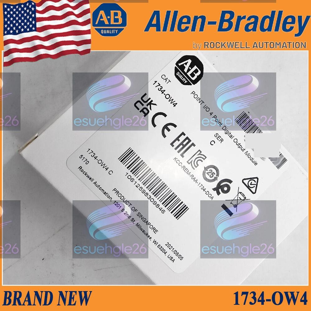1734-OW4 AB Point I/O 4 Point Digital Output Module NEW Unopened Allen-Bradley