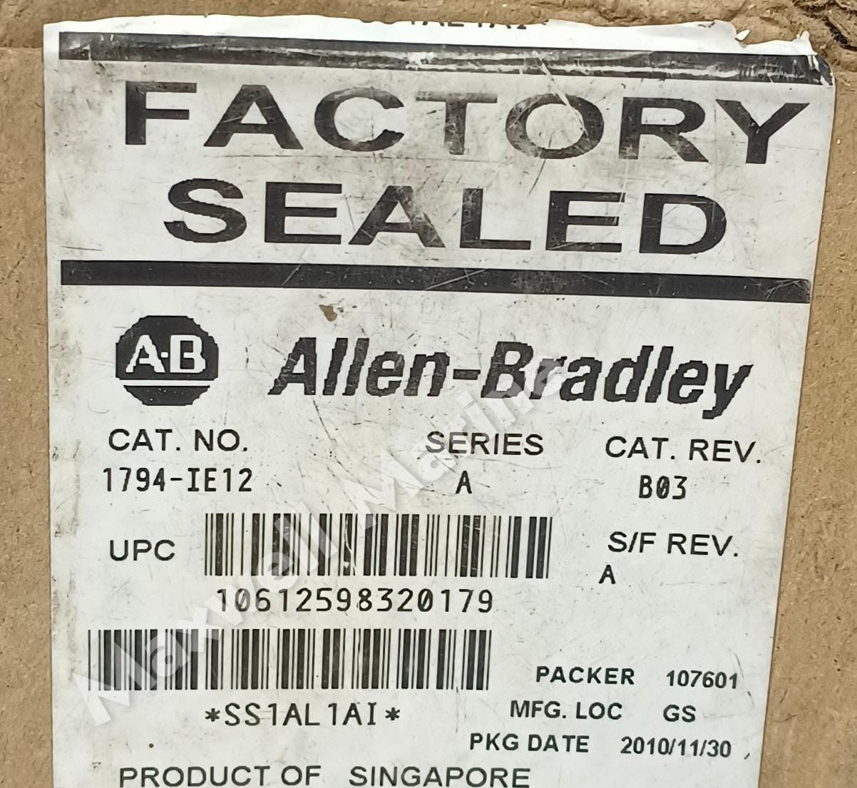 Allen-Bradley 1794-IE12 Flex I/O Analog Input Module Ser A (New/Open Box)