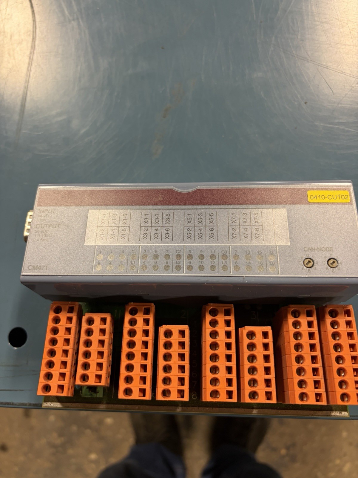 B&R Automation 7CM471.70-1 CM471 Digital I/O Module 24VDC 5mA 1A/100% USED