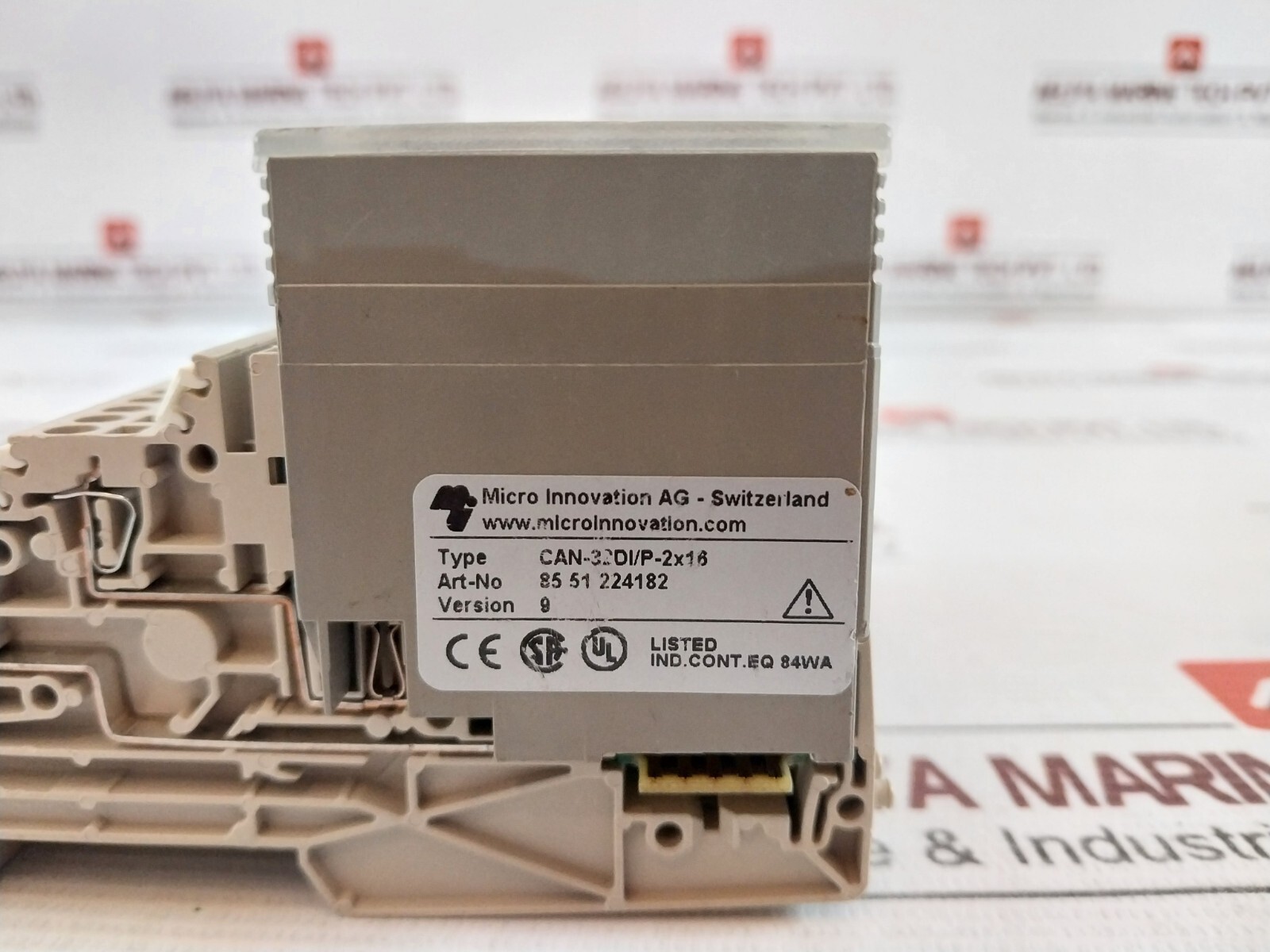 MICRO INNOVATION CAN-32DI/P2X16 32 Winbloc Digital Input Module Ver 9 8551224052