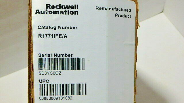 Allen Bradley 1771-IFE /A PLC-5 Analog Input Module REMAN