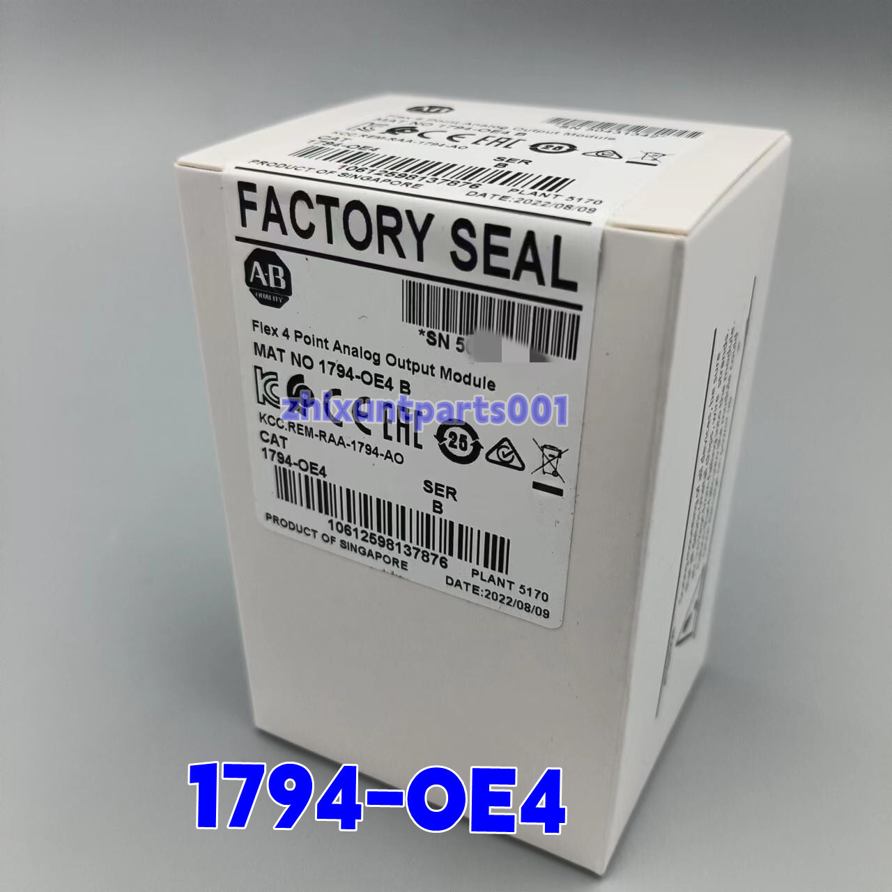 New Allen Bradley AB 1794-OE4 SER B Flex 4 Point Analog Output Module 1794OE4