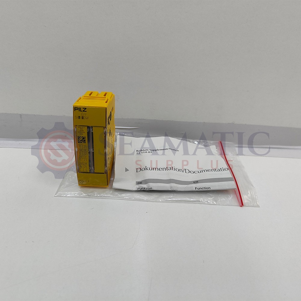 New Pilz 312191 ELECTRONIC MODULE, FAILSAFE, 24V DC , 10A, VS#11