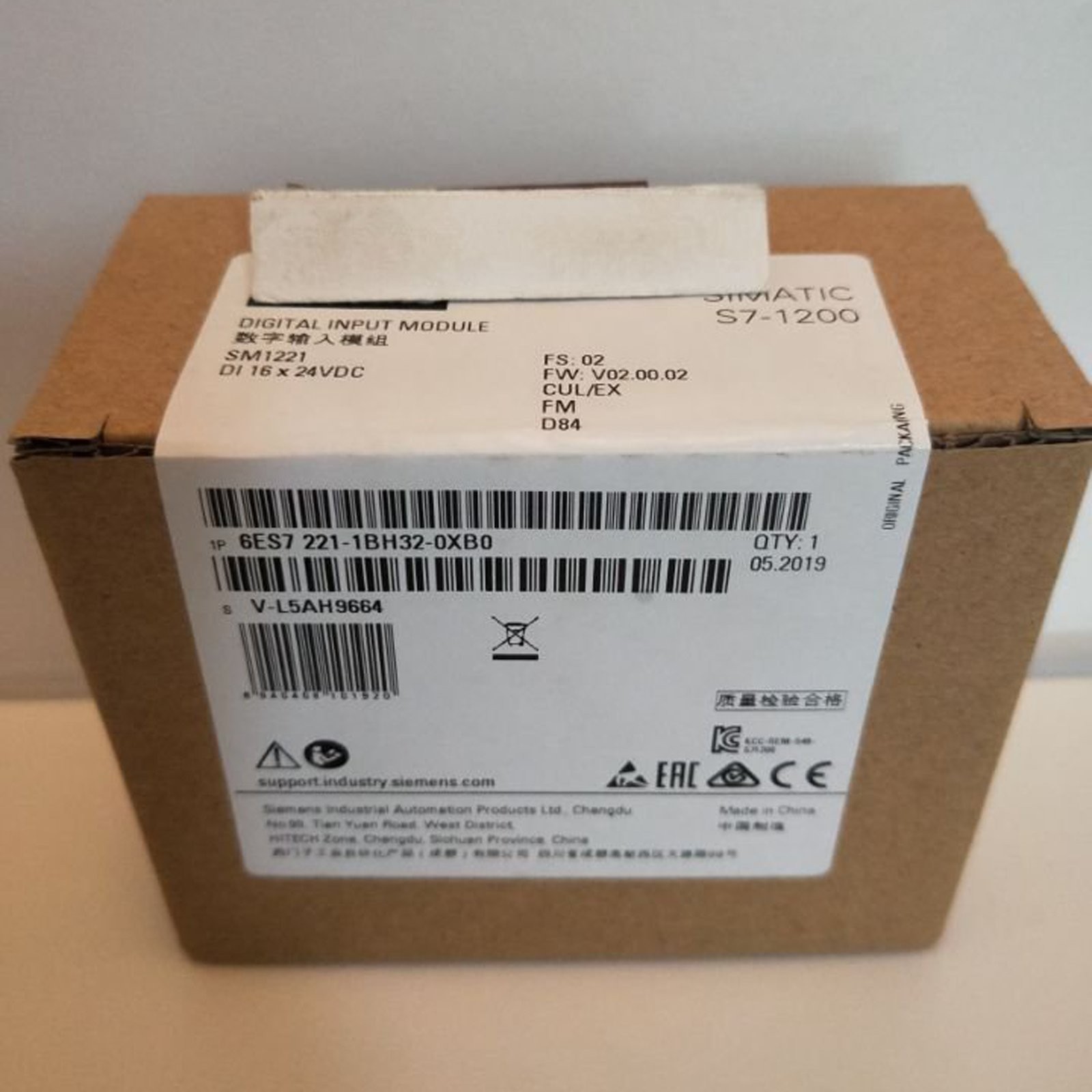 One Brand New SIEMENS PLC Module 6ES7 221-1BH32-0XB0 Free shipping#LJ