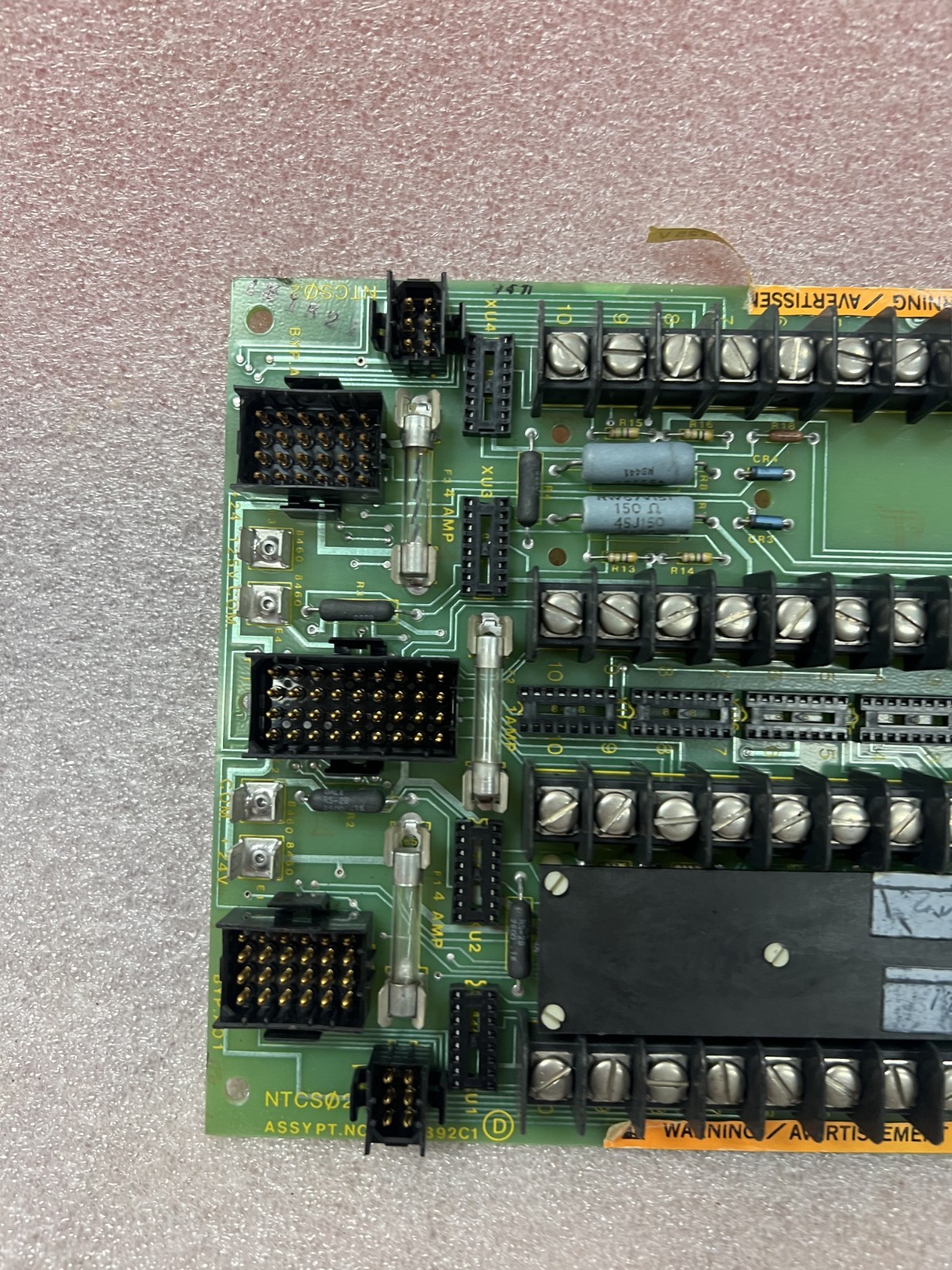 BAILEY 6635392C1 , CONTROL MODULE TERMINAL UNIT 3AMP 125 VDC, NEW* #217357