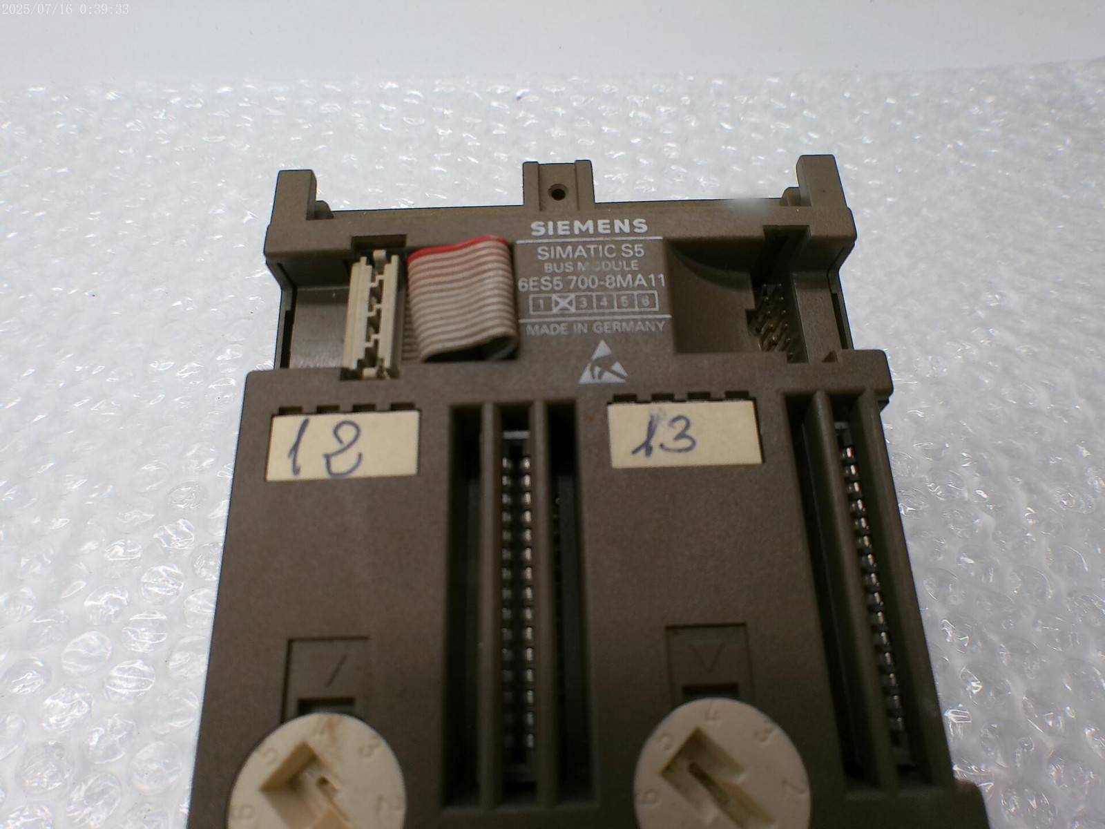 SIEMENS 6ES5700-8MA11 MODULE (AS PICTURED) UNMP