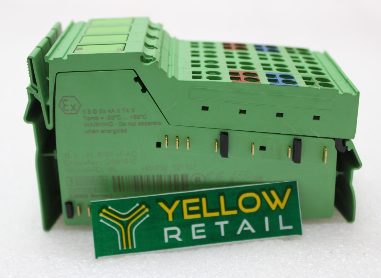 PHOENIX CONTACT IB-IL-AI-8/SF-PAC ANALOG MODULE AXIOLINE 2861412