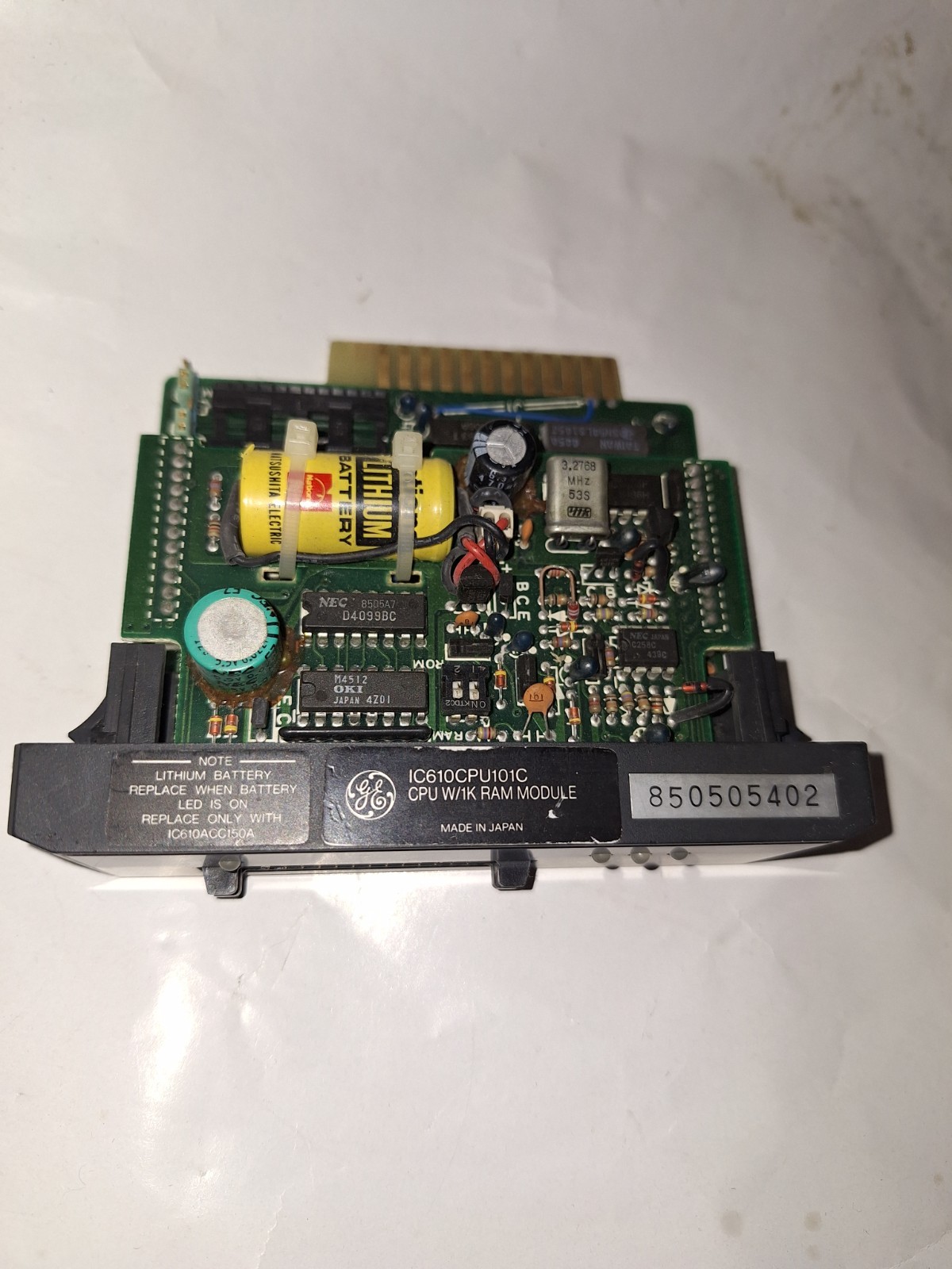NEW GENUINE GE FANUC IC610CPU101C CPU W/ 1K RAM MODULE, NEW OTHER
