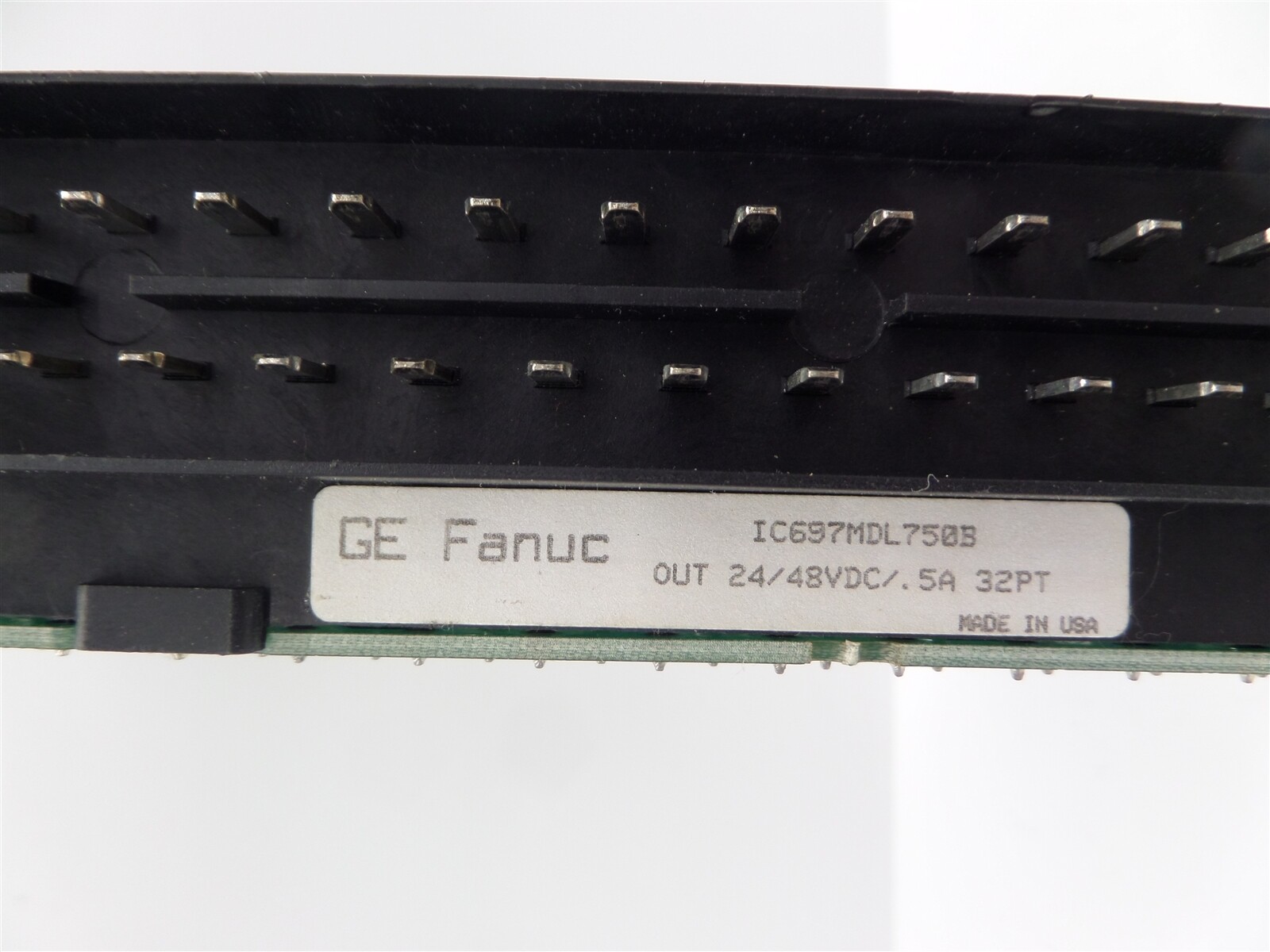 GE Fanuc IC697MDL750B Output Module 24/48VDC 0.5A 32PT