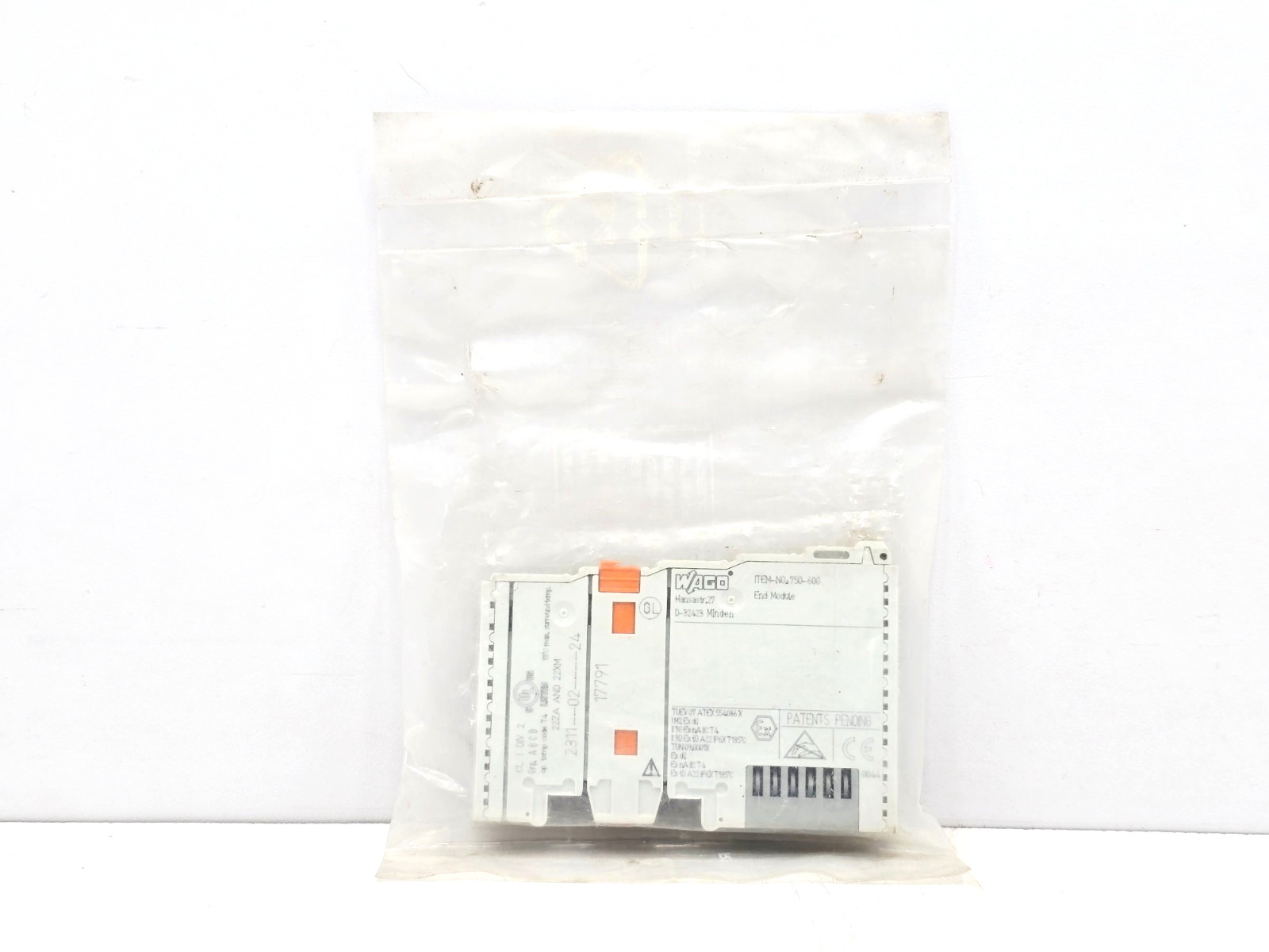 750-600 WAGO END MODULE