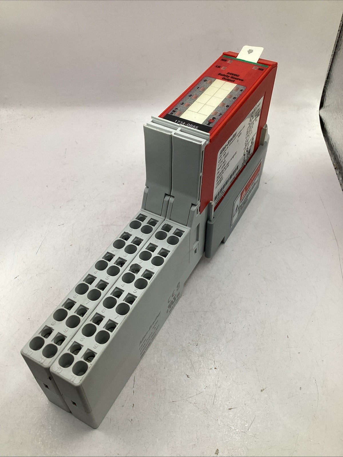 Allen Bradley Output Module with Base 1734-OB8S USED