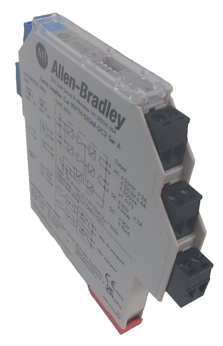 Allen-Bradley 937TH-DISAR-DC2 Switch Amplifier Series A 2-Channel I/O 24Vdc NEW