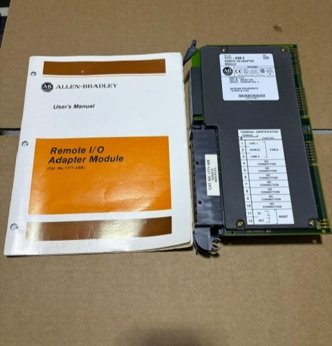 ALLEN BRADLEY 1771-ASB SERIES E REMOTE I/O ADAPTER MODULE