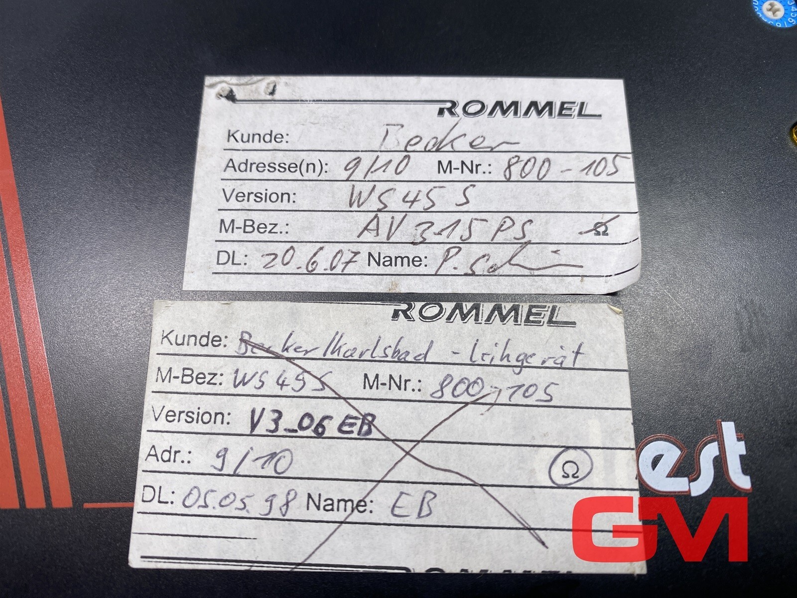 Elrest On-Off Module CE-ELACAN I V1.12 I/O Module CAN/MIO-2,2/FLASH/4X0 Rommel