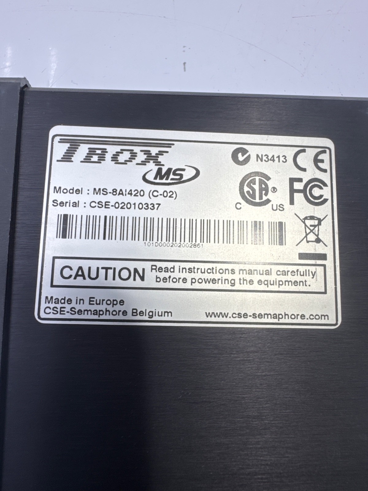 TBOX MS-8AI420 (C-02) 8 analog inputs 4..20mA