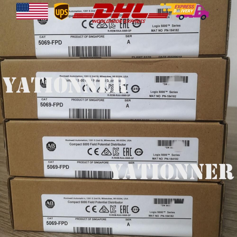 New in Box Factory Sealed AB 5069-FPD Potential Distributor US Free Tax