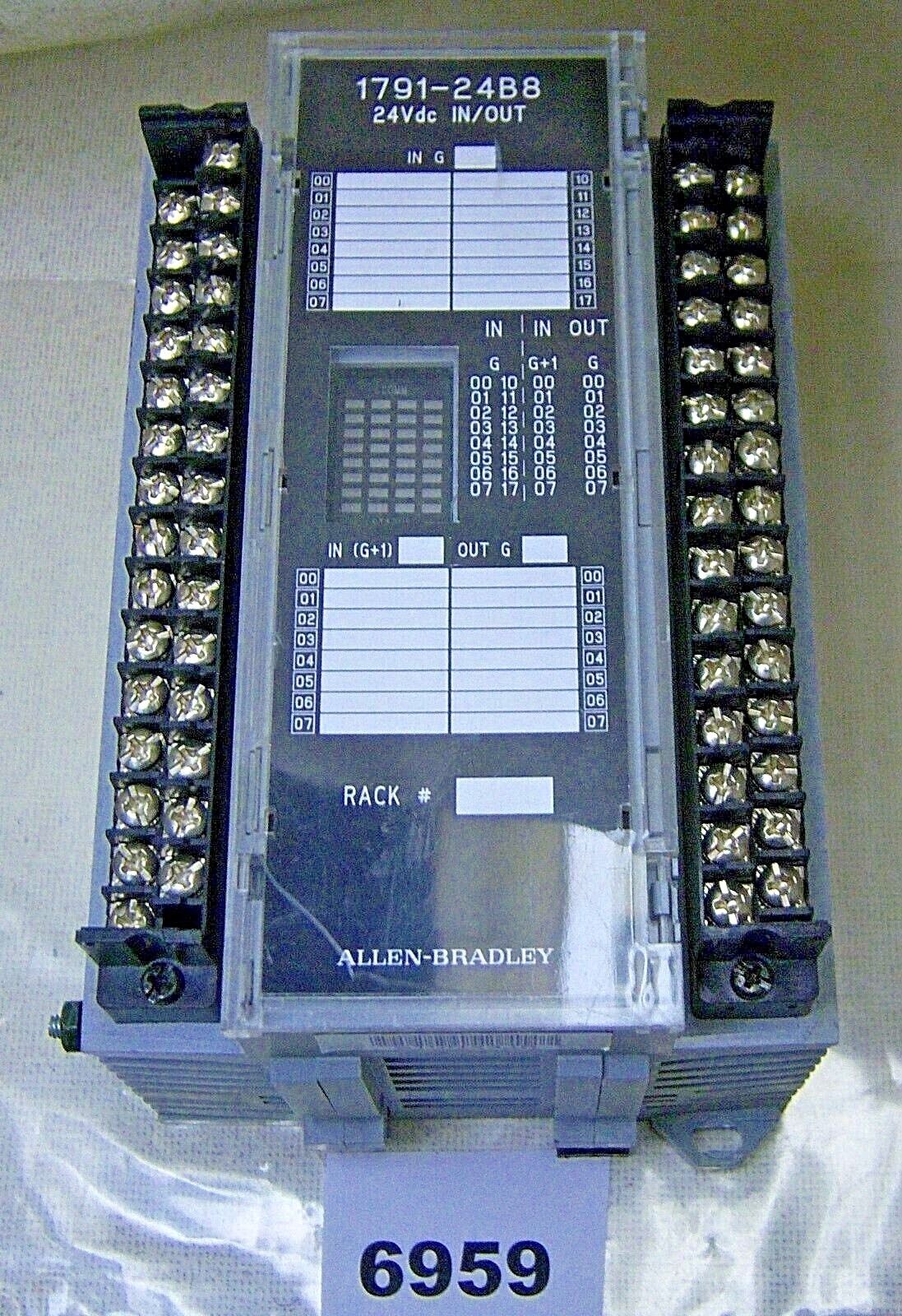 Allen-Bradley Block 32PT PLC I/O Module 1791-24B8 24 VDC