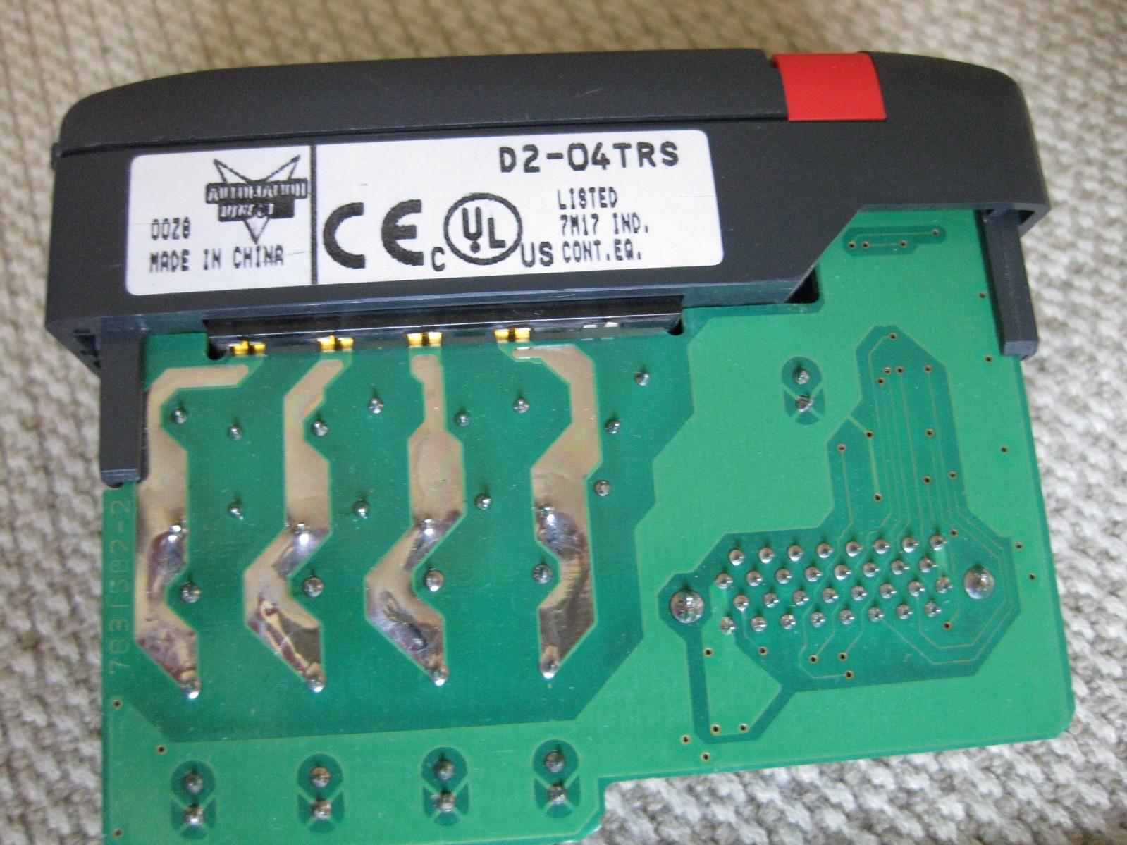 Automation Direct D2-04TRS 4 Point Isolated Relay Output Module