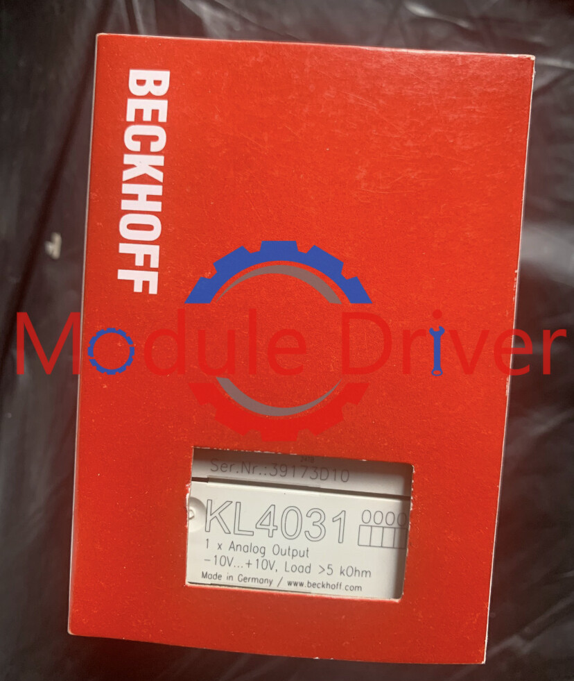 New In Box BECKHOFF KL4031 1-channel analog output terminal KL4031