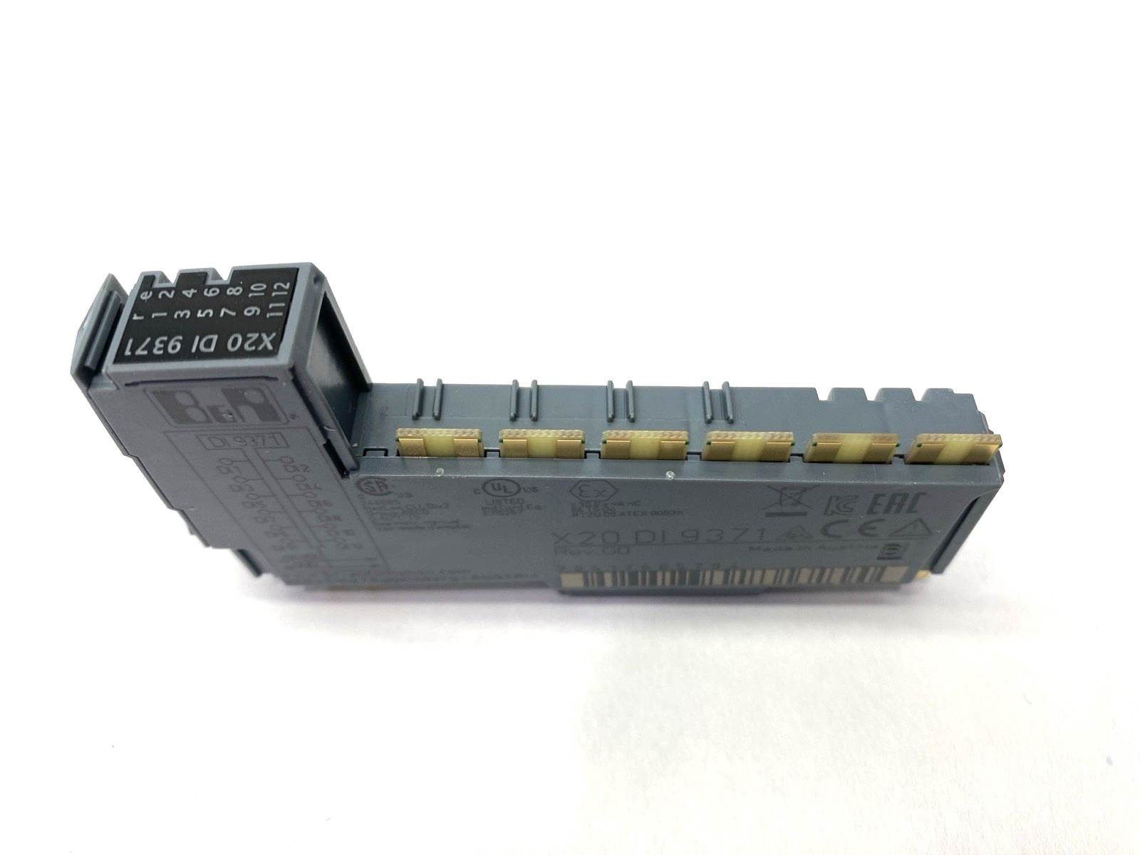 B&R Automation X20DI9371 Rev. G0 Digital Input Module 12-Digital Inputs