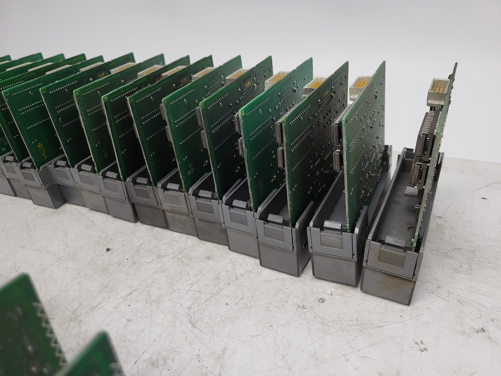 Lot of 27 Allen Bradley SLC 500 Remote I/O Modules – 4-CH. Scanner (1746-SN)