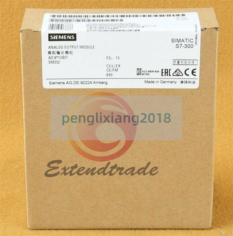 New 1PC Siemens 6ES7 332-5HF00-0AB0 6ES7332-5HF00-0AB0 PLC Module