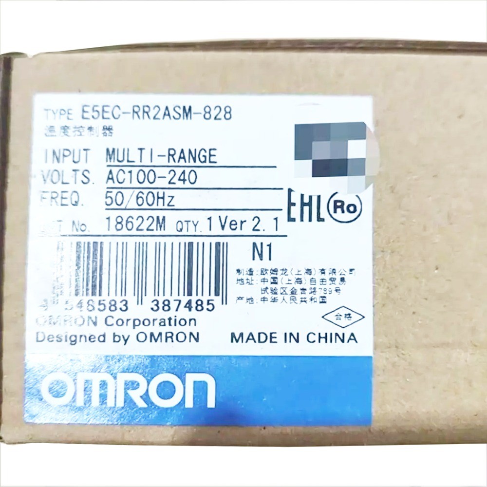 New Omron E5EC-RR2ASM-808 E5EC-RR2ASM-800 E5EC-RR2ASM-820 E5EC-RR2ASM-828 PLC