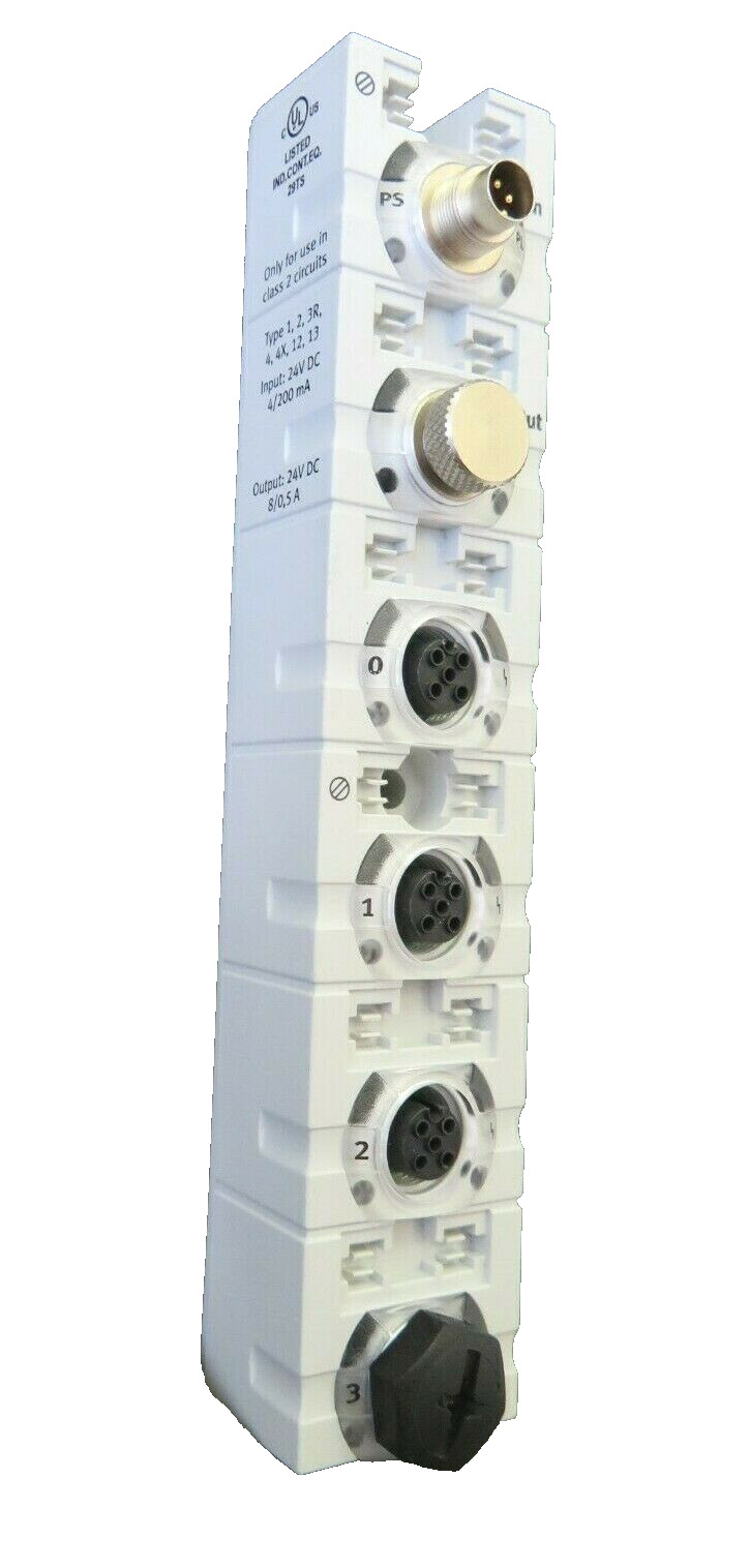 Festo CP-A04-M12-CL 538790 HW 0806 SW 110506 24V DC 4/200mA 8/0.5A ON/OFF MOD.