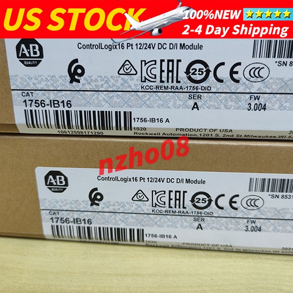 1756-IB16 ControlLogix 16 Point D/I Module New Sealed Allen-Bradley Free Ship