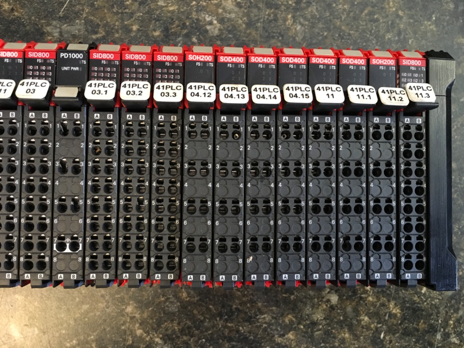 OMRON NX-ECC202 PLC SET ID5442, OD4256, SL300, SID800, PD1000, SOH200, SOD400