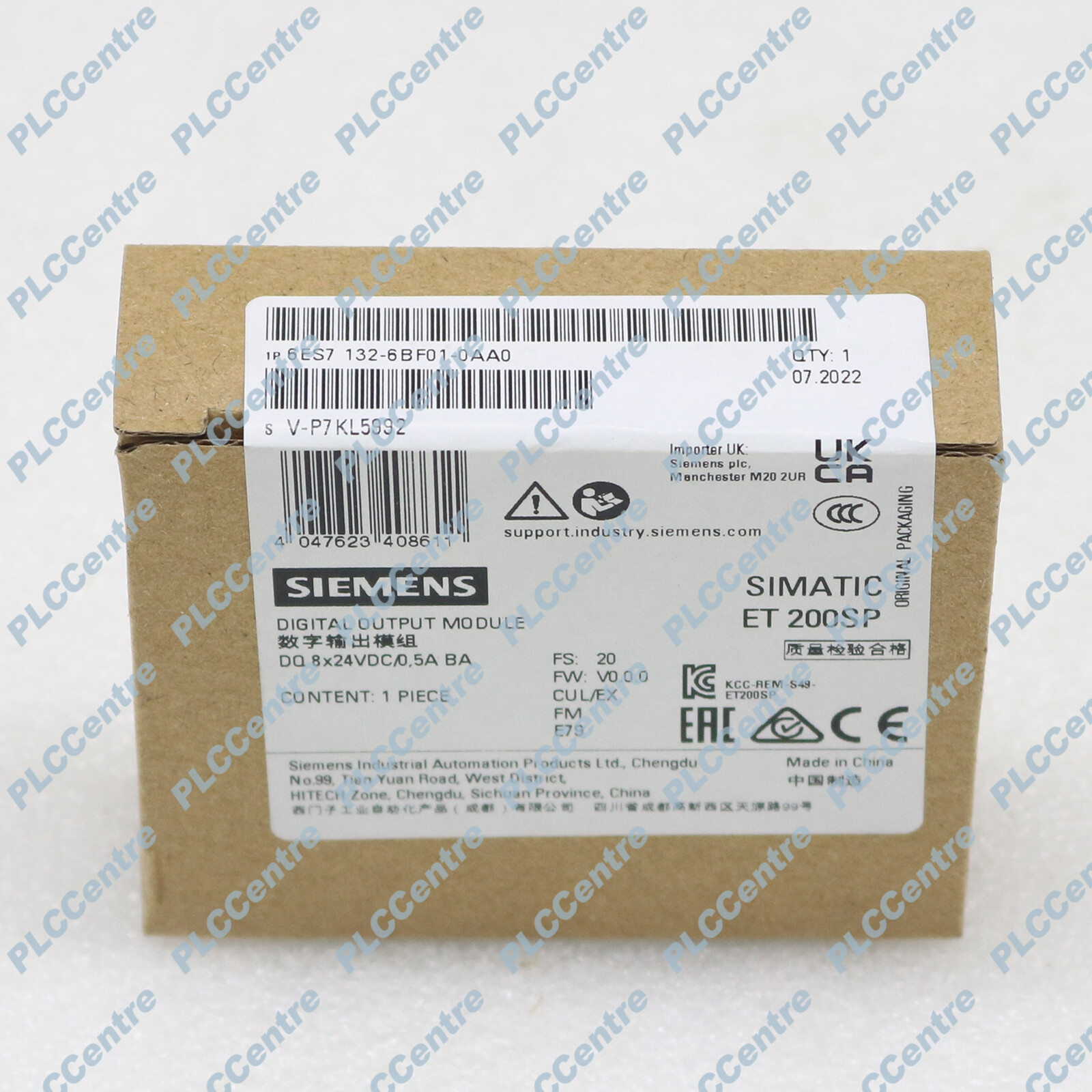 1pcs New Siemens 6ES7 132-6BF01-0AA0 ET 200SP Digital Output Module