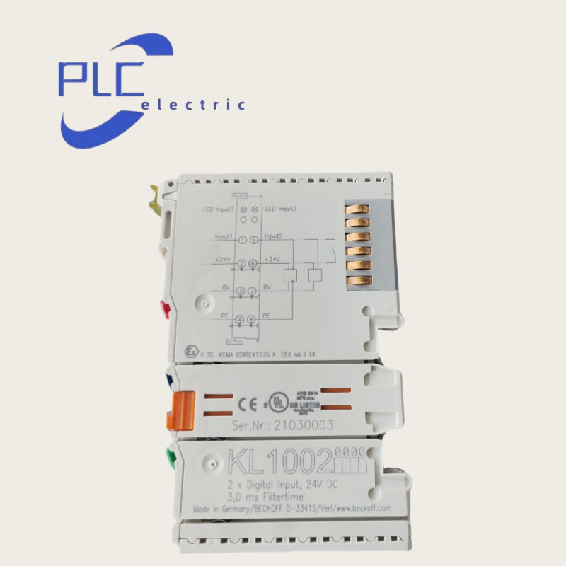 1PCS New Type KL1002 Beckhoff Bus Terminal 2-channel Digital Input 24V DC 3ms