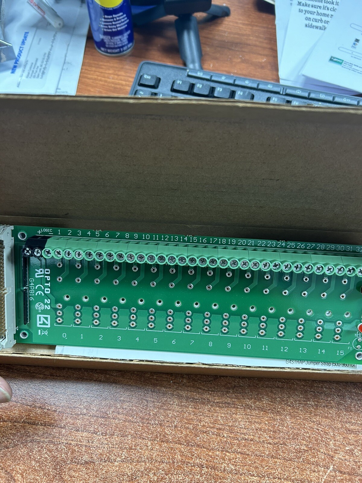 OPTO 22 000228D RELAY CIRCUIT BOARD CARD
