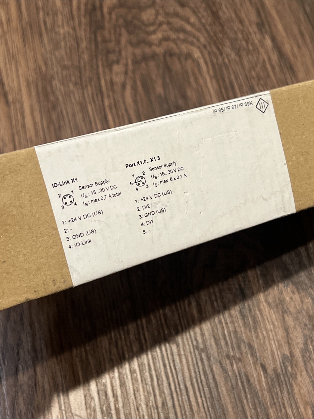 IFM IO-Link Module 6X2 DI M12 IP69K AL2240