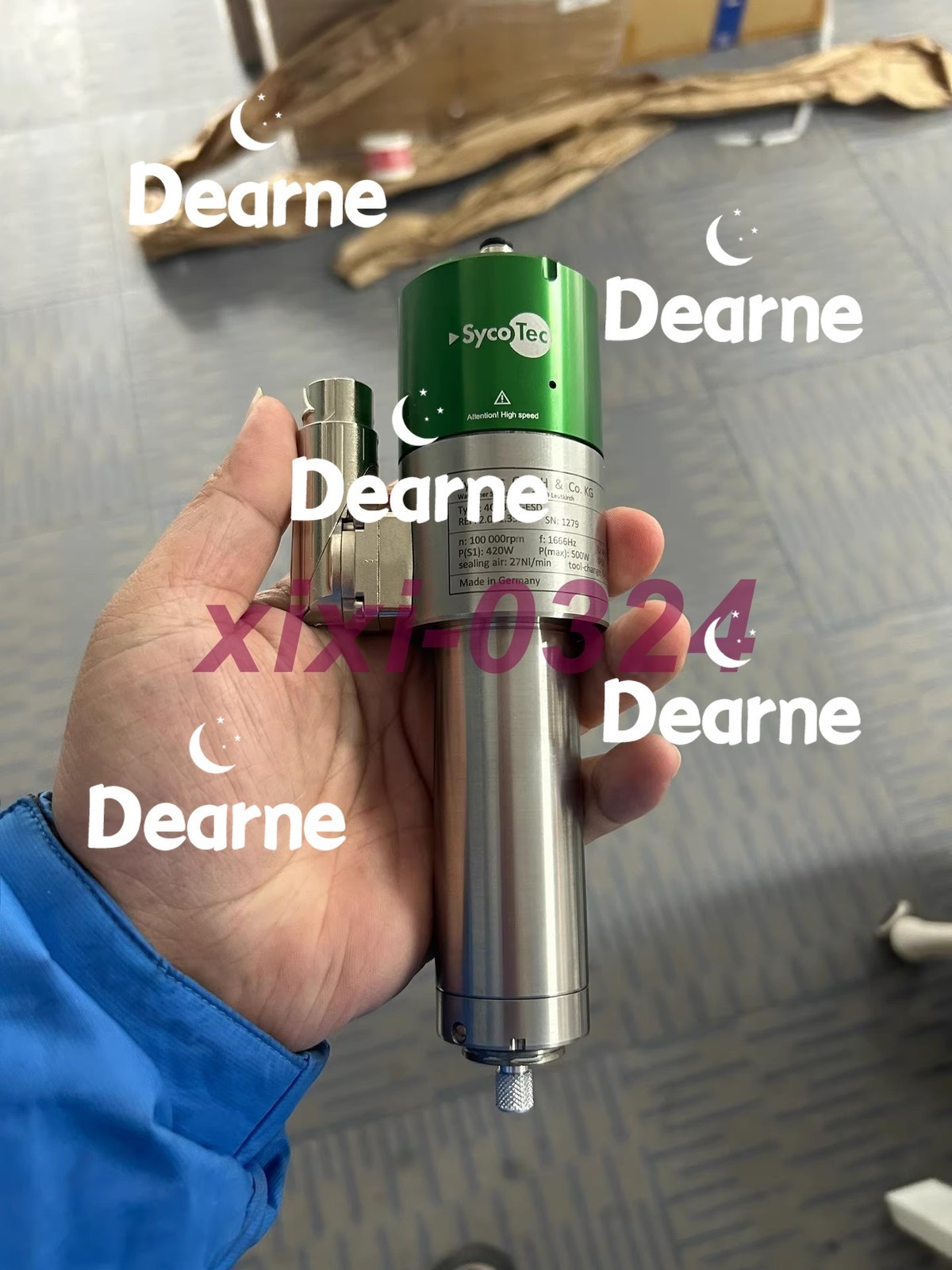 1PCS NEW Sycotec 4033AC-ESD high-speed motor DHL/UPS shipping