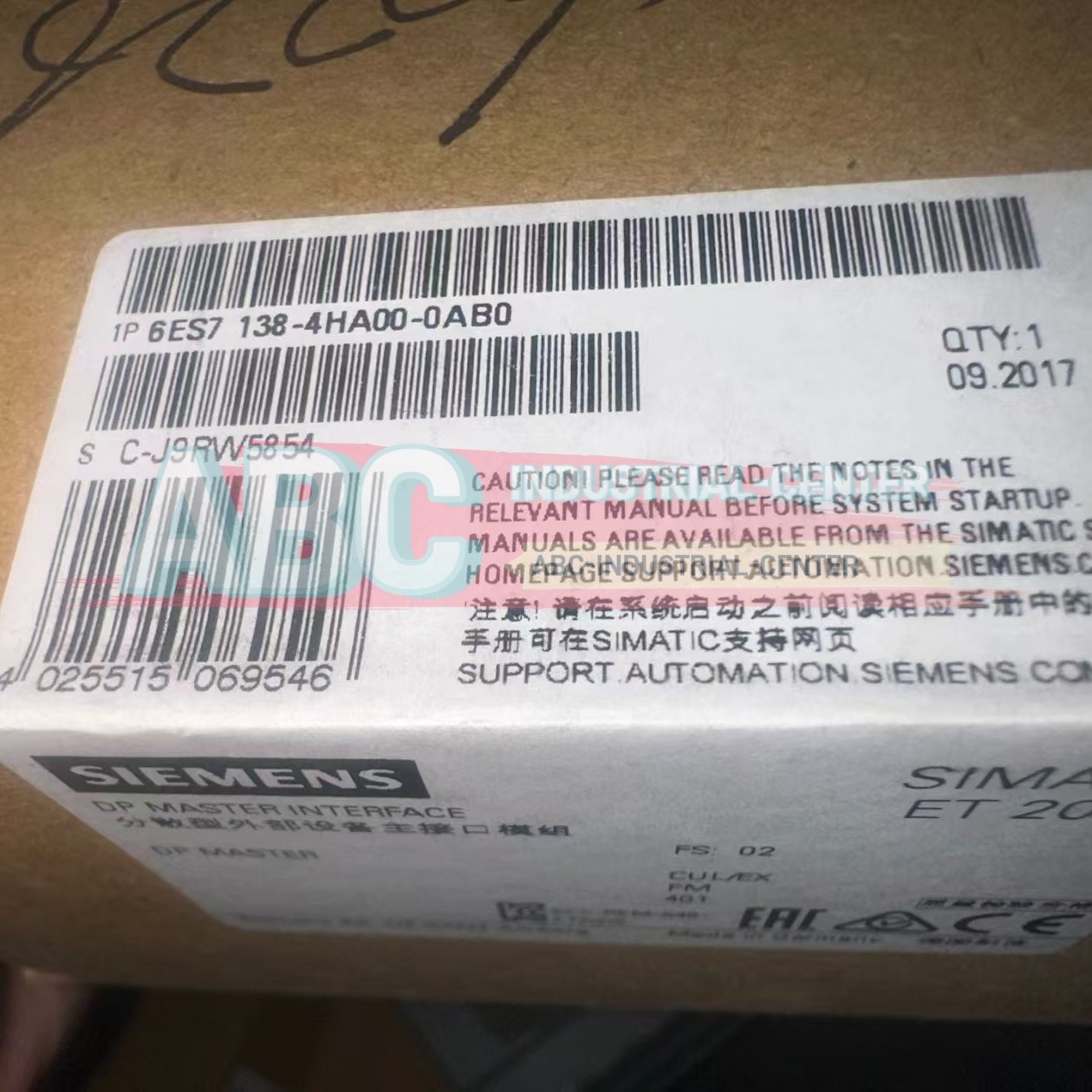 1PCS New Siemens 6ES7138-4HA00-0AB0 PLC Module#